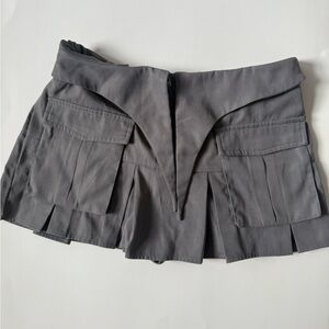 SHEIN Elegant Gray Skirt